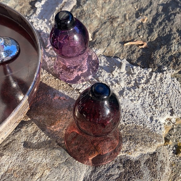 Fabar Bros Mid Century Amhurst decanter matching glasses two replacement classes - Picture 5 of 14